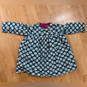 Pink Chicken Owl Print Dress 24 months